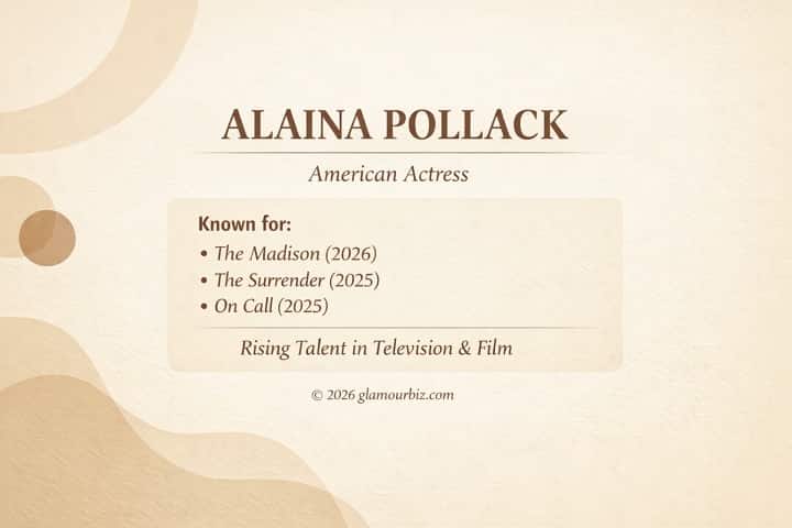 Alaina Pollack is a young American actress.