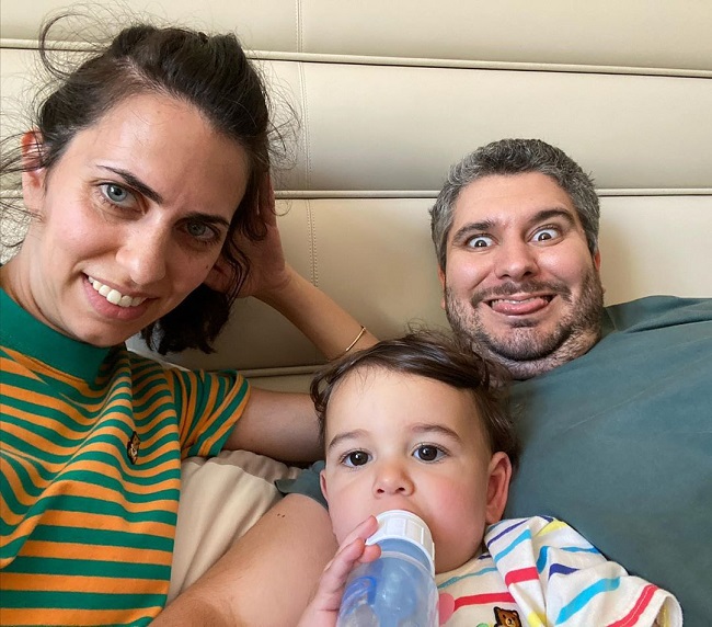 hila and her husband ethan klein