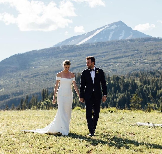 Jarret Stoll And his wife Erin Andrews