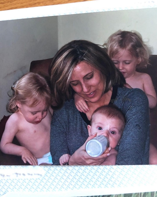 alisyn camerota with her three kids