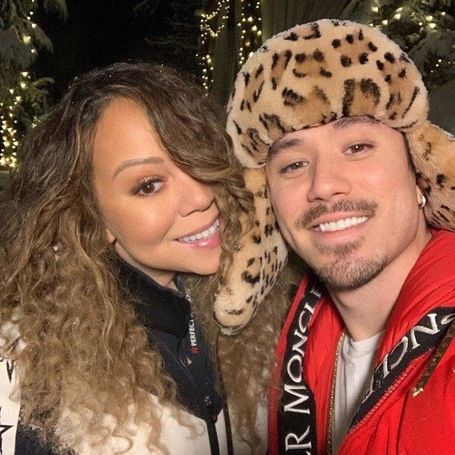 bryan tanaka with his girlfriend mariah carey