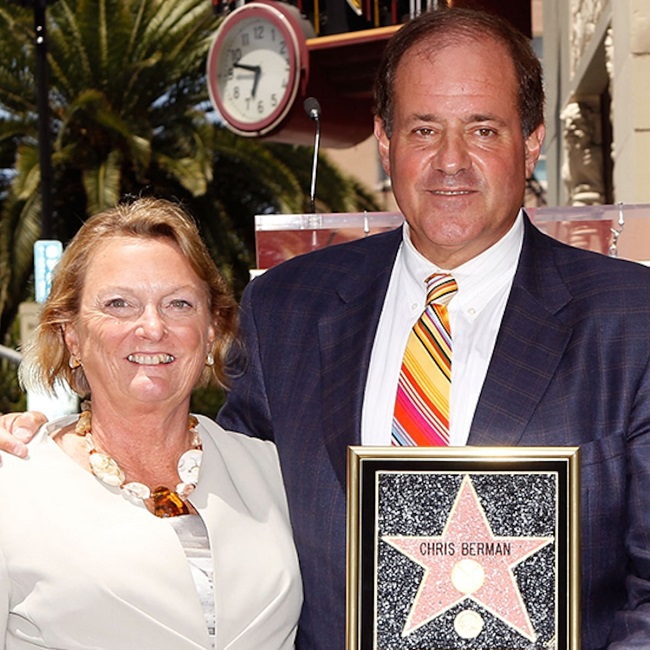 chris berman and his wife