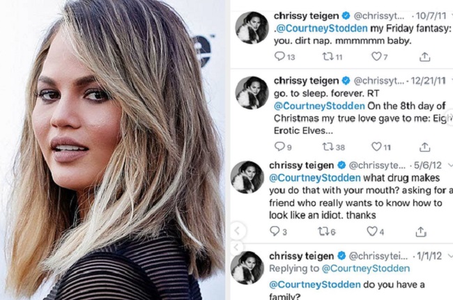 chrissy teigen accused of bullying