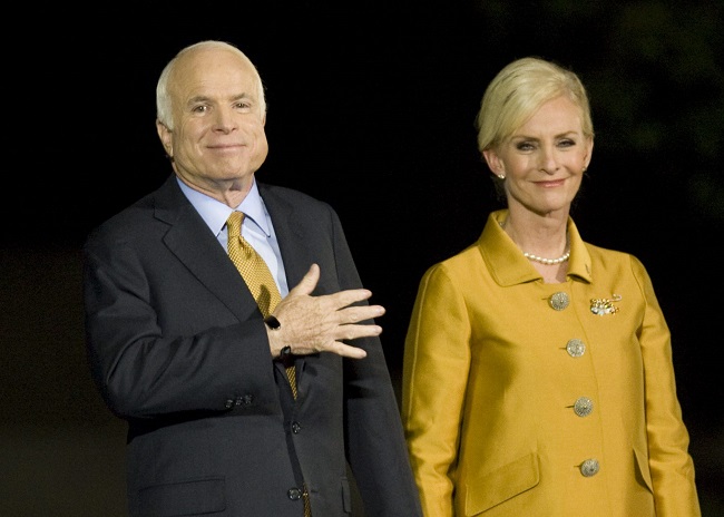 cindy mccain john mccain