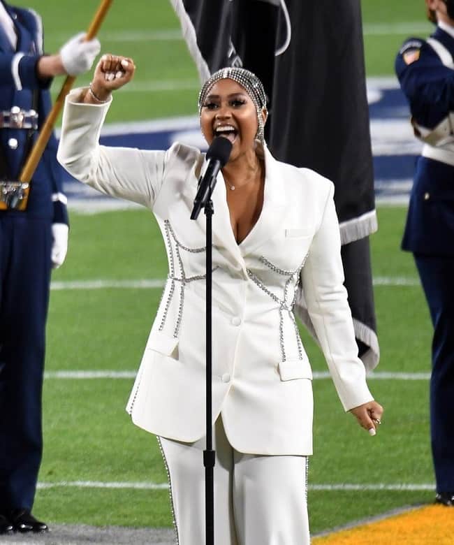 jazmine sullivan in the super bowl