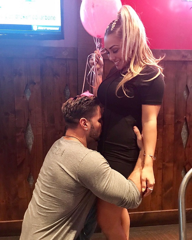 jen harley with ex boyfriend ronnie ortiz magro pregnant