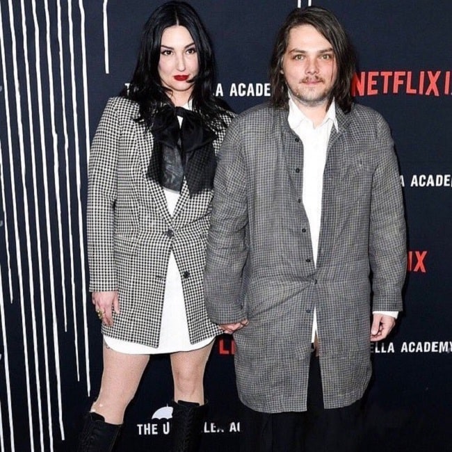 lynz and husband gerard way