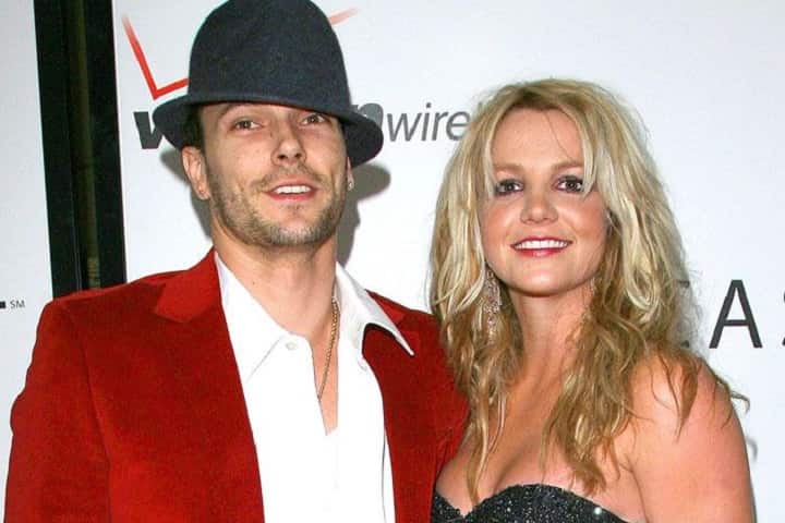 Kevin Federline and Britney Spears