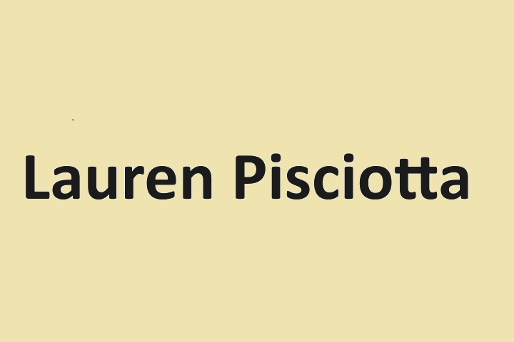 Who Is Lauren Pisciotta?