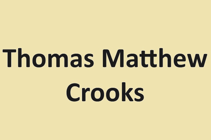 Who Is Shooter Thomas Matthew Crooks?