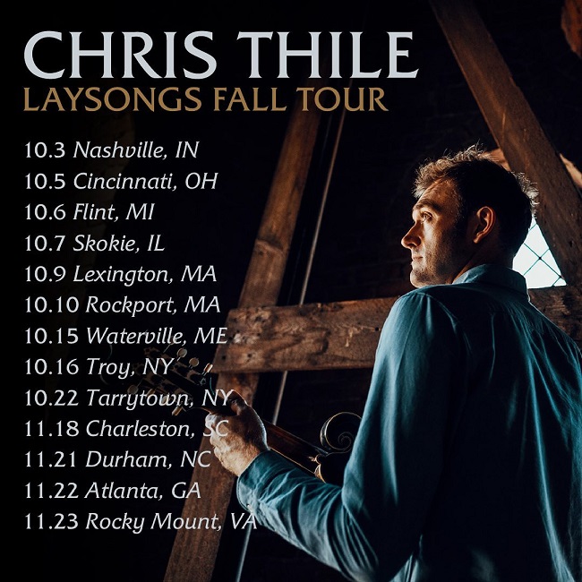 chris thile laysongs fall tour 2021