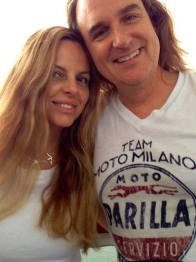 david ellefson with his wife julie foley