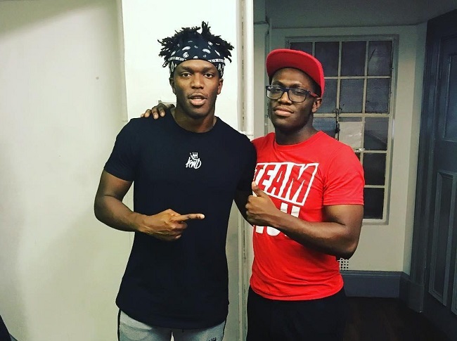 deji olatunji and brother ksi