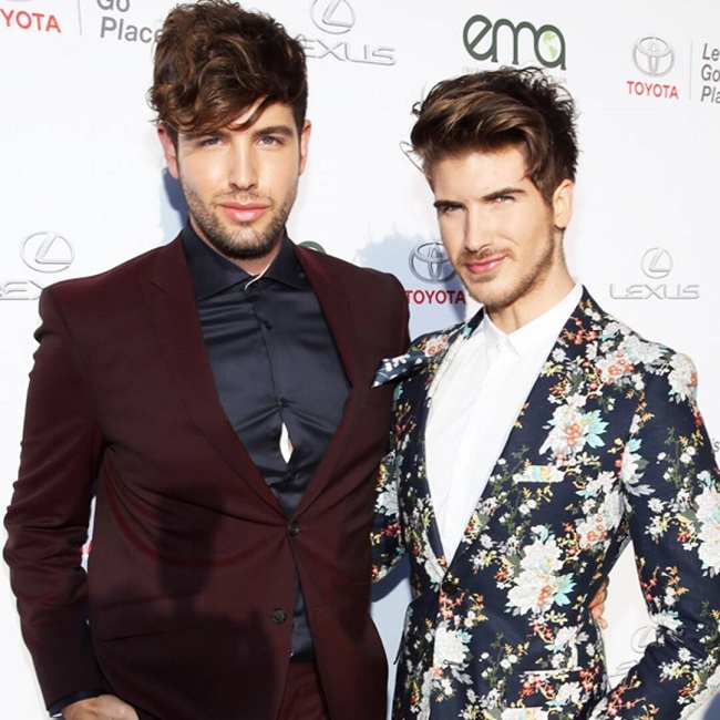 joey graceffa with ex partner daniel preda