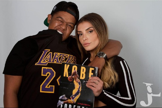 kyle massey and girlfriend hana giraldo