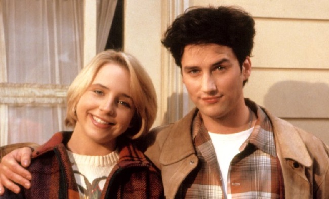 lecy goranson and on screen husband glenn quinn